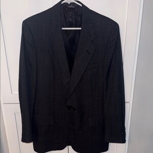 Lanvin Black Sport Coat Classic Design